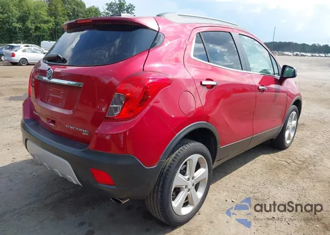 2015 Buick Encore Leather из США, поврежденный, VIN KL4CJGSB9FB049075